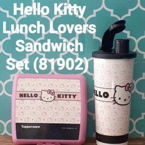 Tupperware Hello Kitty Lunch Lovers Sandwich Set (81902)